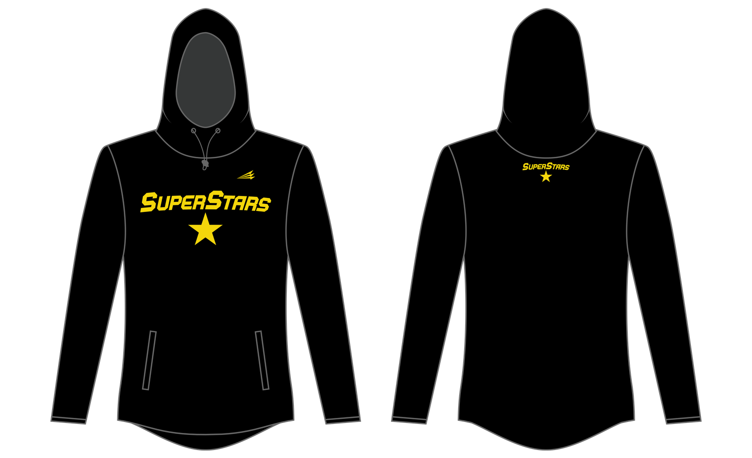 SuperStars Custom QuadFlex Hoodie #QF1