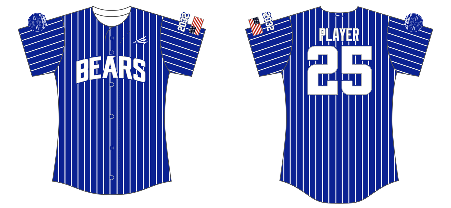 Lady Bears Custom MATERIAL Softball Jersey #J1C