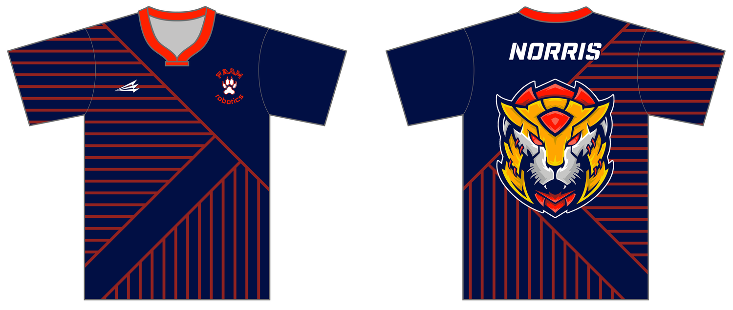 Forest Avenue Robotics Custom Boys HyperDri Soccer Jersey #J2b