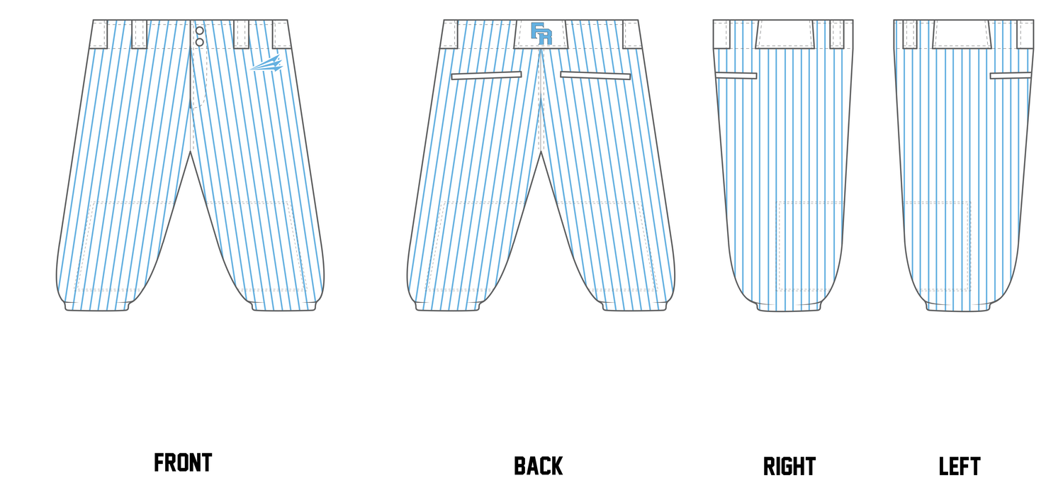 Frozen Rope Custom Knicker Baseball Pant #BP2B