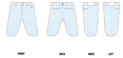 Frozen Rope Custom Knicker Baseball Pant #BP2B