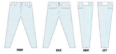 Frozen Rope Custom Athletic Baseball Pant #BP2