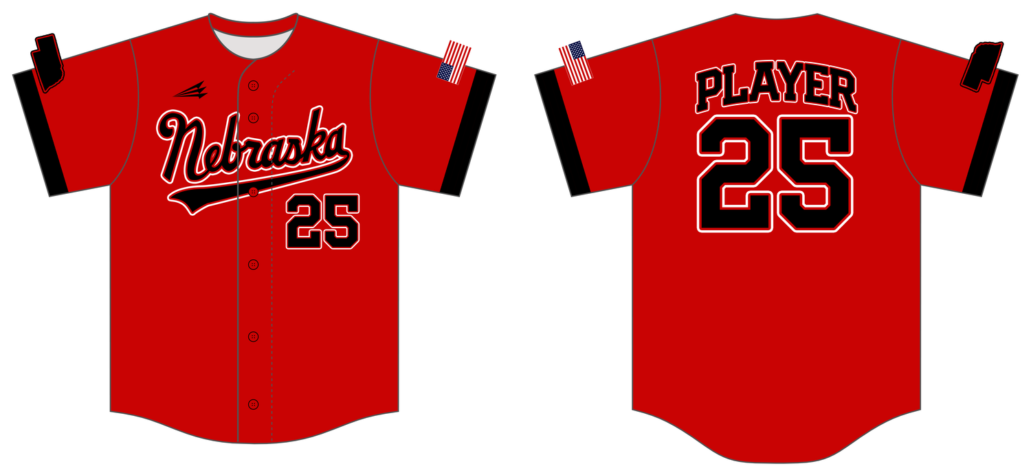 Nebraska Prime Custom HexaFlex Baseball Jersey #J4