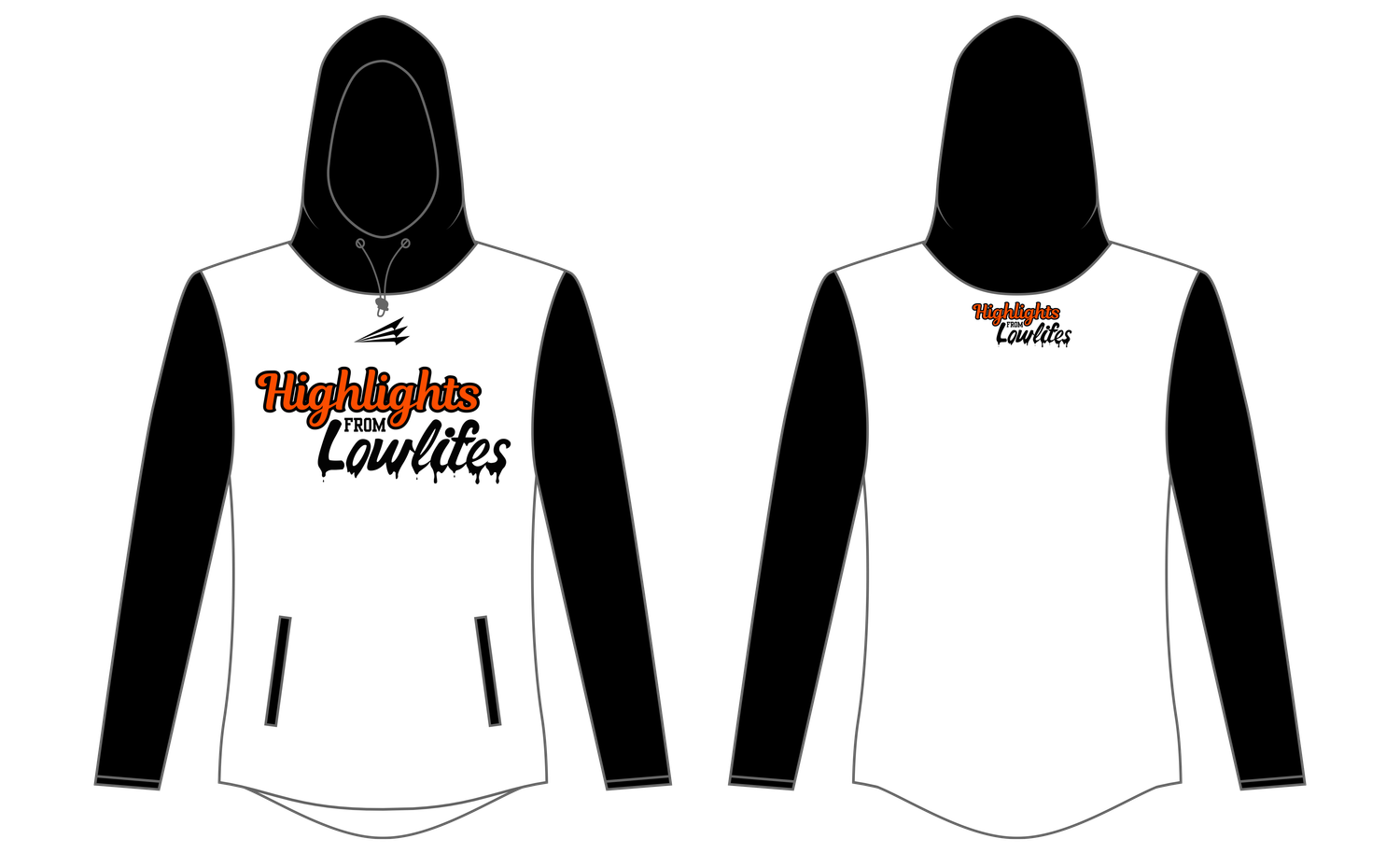 Highlights From Lowlifes Custom QuadFlex Hoodie #QF1