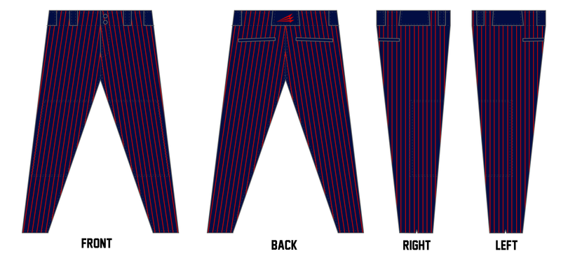 Thunder Custom Athletic Baseball Pant #BP1