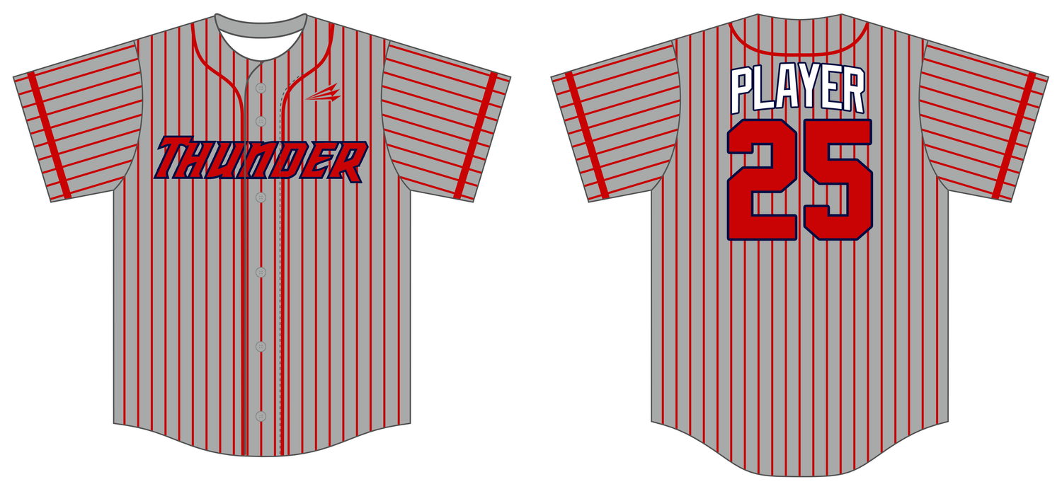 Thunder Custom NanoDri Baseball Jersey #J5