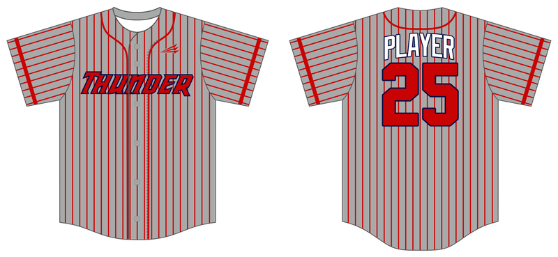 Thunder Custom NanoDri Baseball Jersey #J5