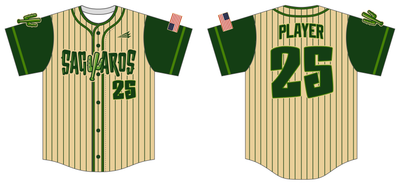 Big League Wiffle Ball Custom HexaFlex Baseball Jersey #J12