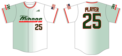 Big League Wiffle Ball Custom HexaFlex Baseball Jersey #J10