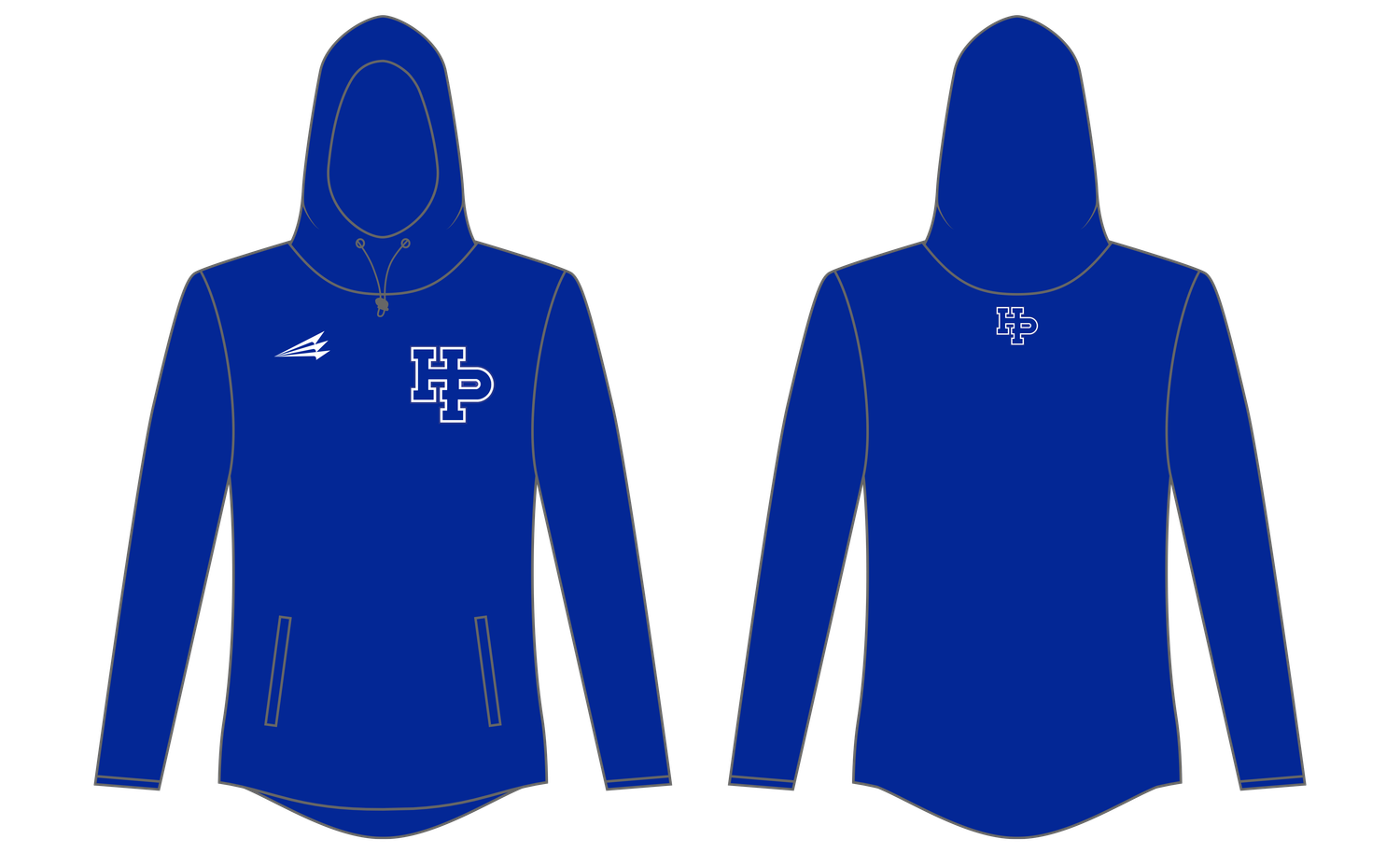 Highland Park Giants Custom QuadFlex Hoodie #QF1