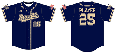 Boise Bandits Custom Hexaflex Baseball Jersey #J3C