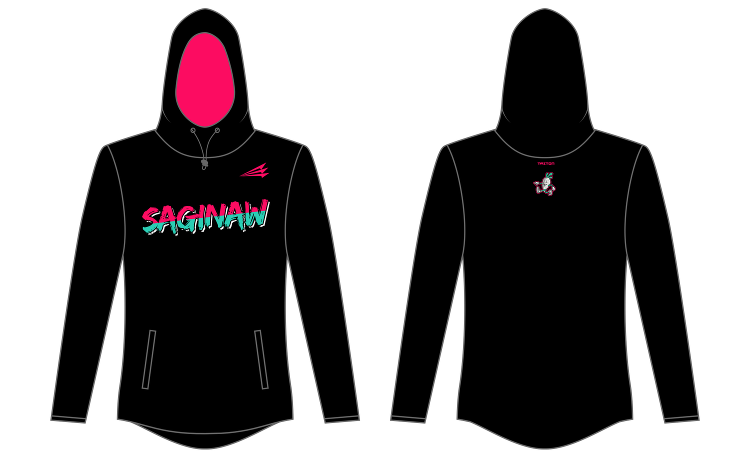 Saginaw Sugar Beets Custom QuadFlex Hoodie #QF1