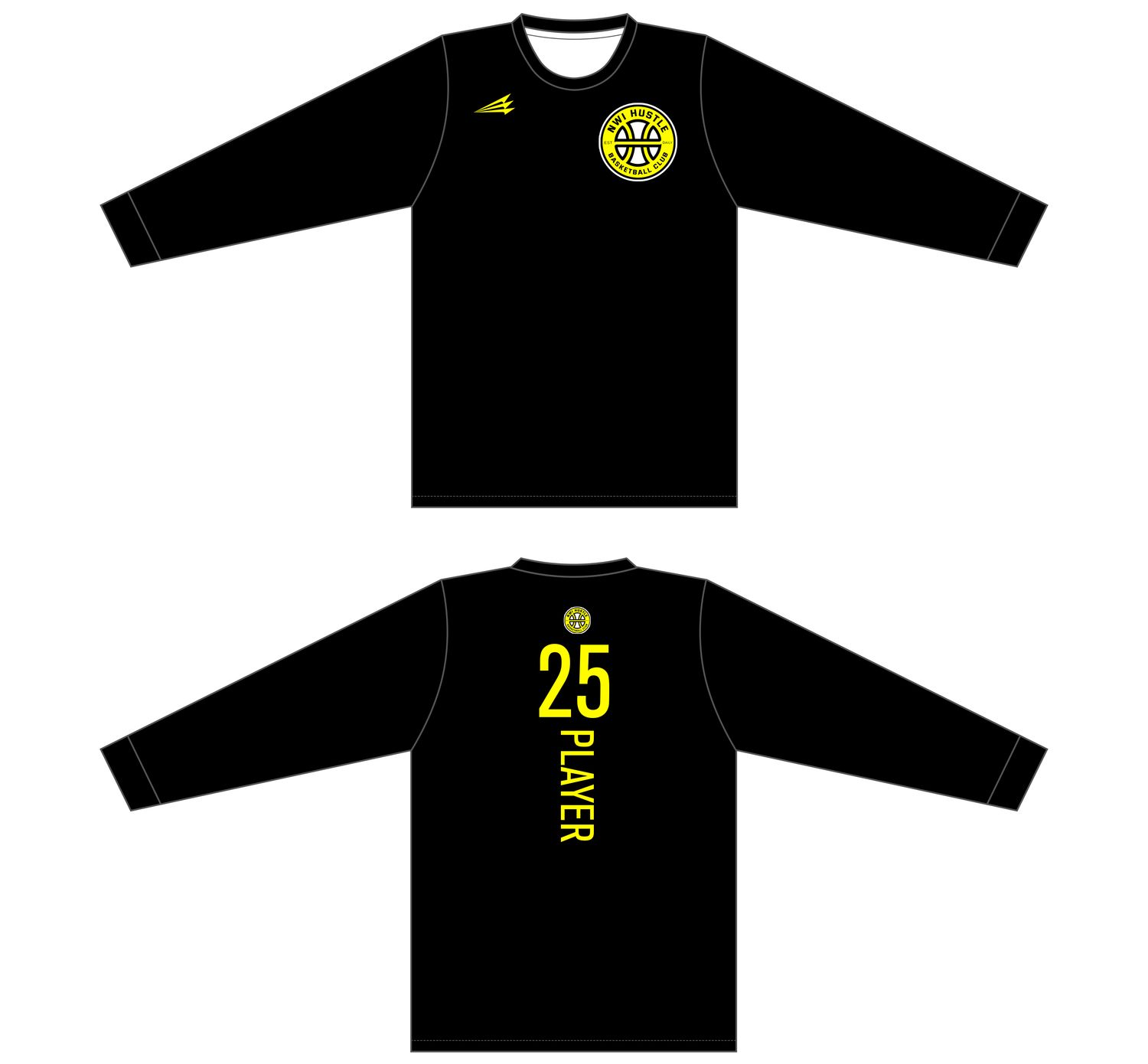 NWI Hustle Custom Crew Shooter Shirt #ST2F