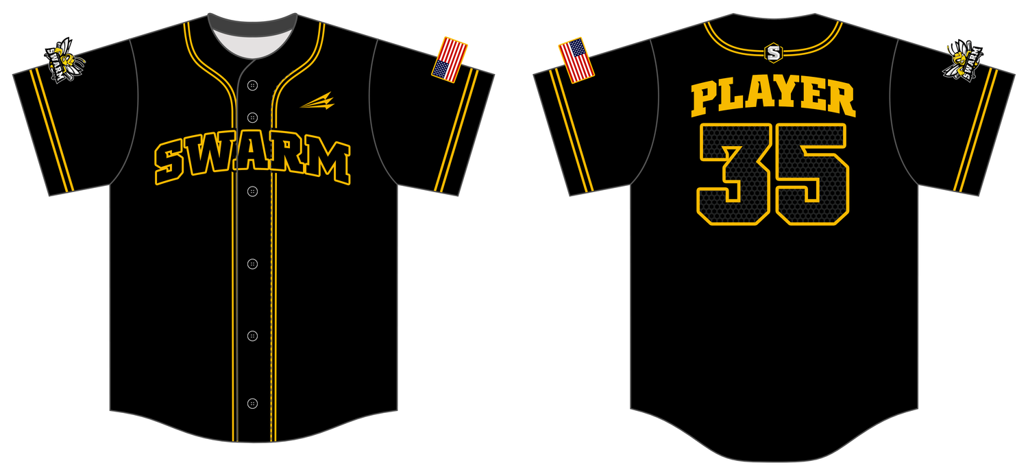 Southeast Iowa Swarm Custom Hexaflex Baseball Jersey #J3A