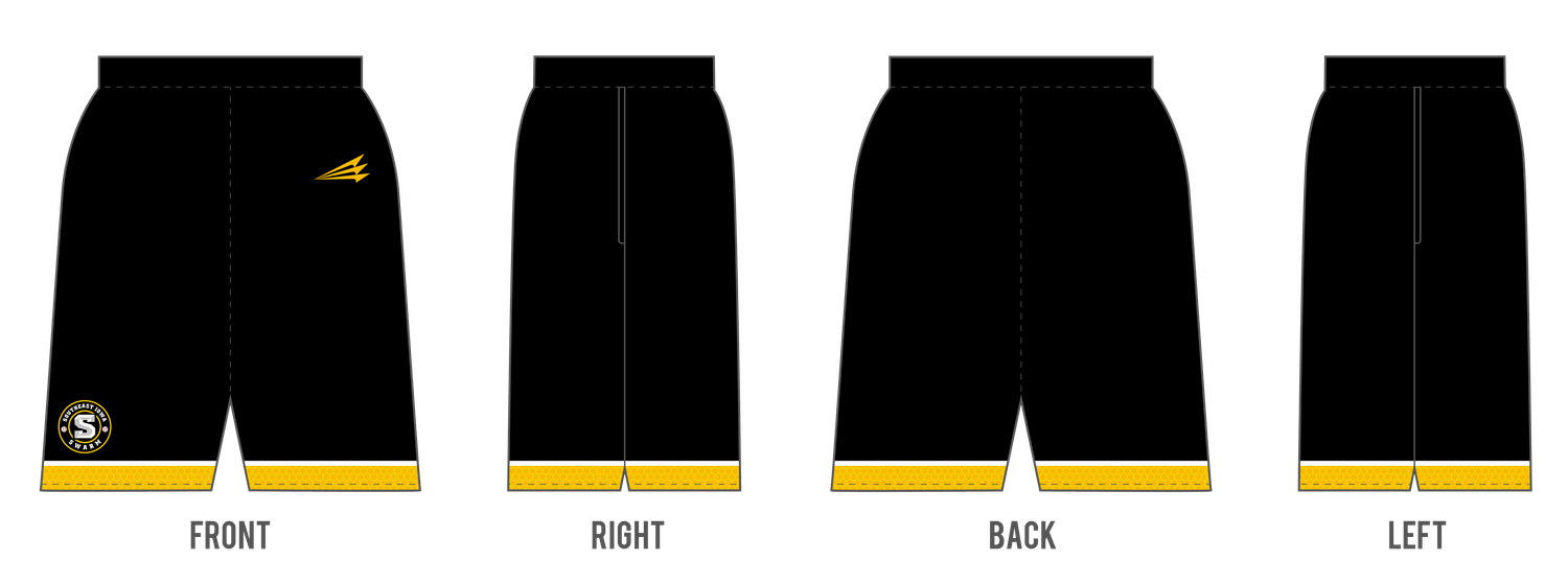 Southeast Iowa Swarm Custom Revolution Pocket Shorts #RV1