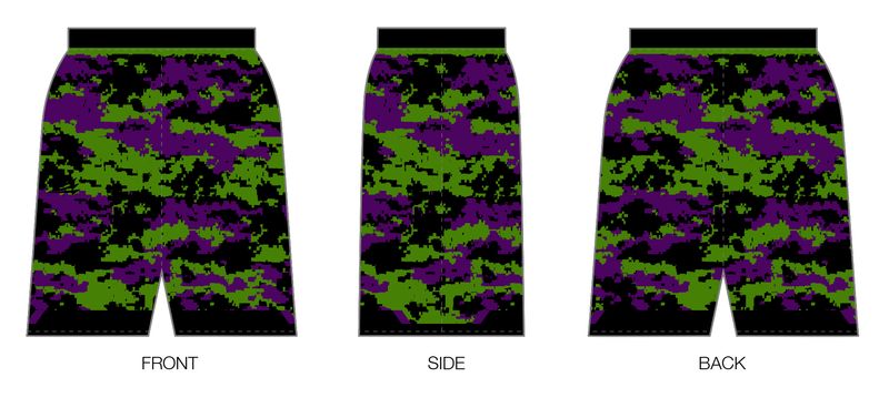 DutchDogs Custom HexaFlex Basketball Shorts #BS1