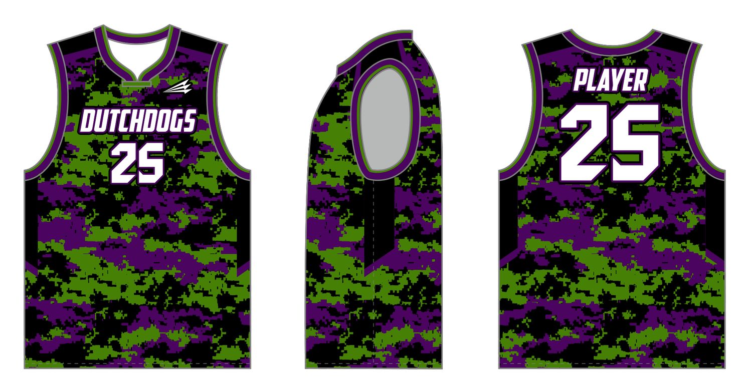 DutchDogs Custom HexaFlex Basketball Jersey #J1