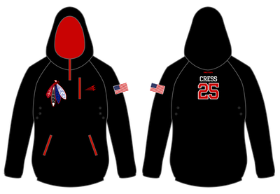 Kansas Blackhawks Custom Gladiator Hoodie #GH1