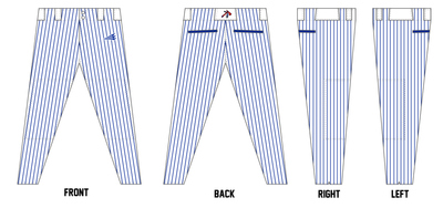 Kansas Blackhawks Custom ProFit Baseball Pant #BP1d