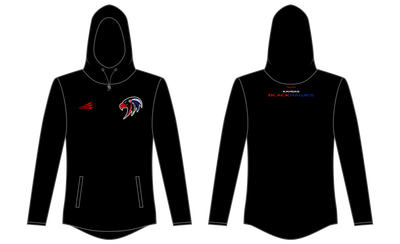 Kansas Blackhawks Custom QuadFlex Hoodie #QF1