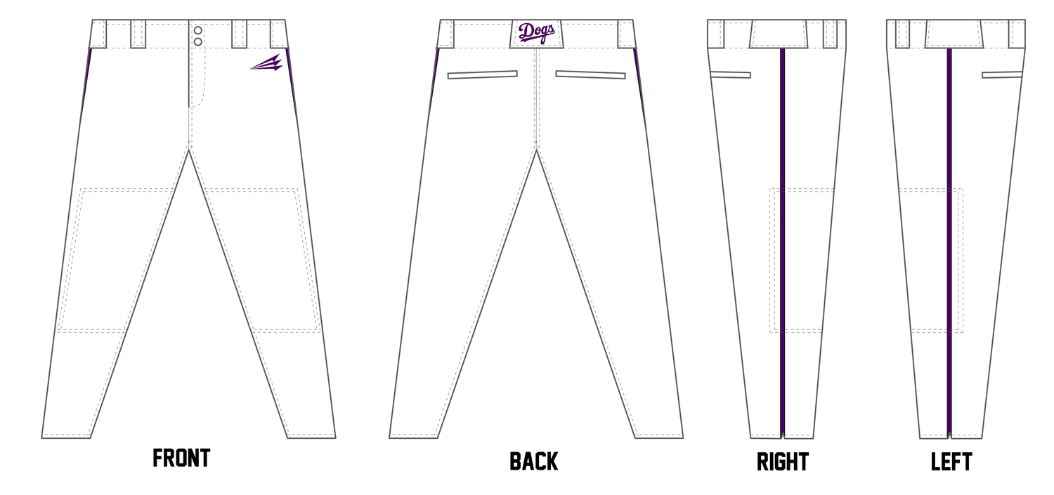 Blacksher Custom Athletic Baseball Pant #BP6B