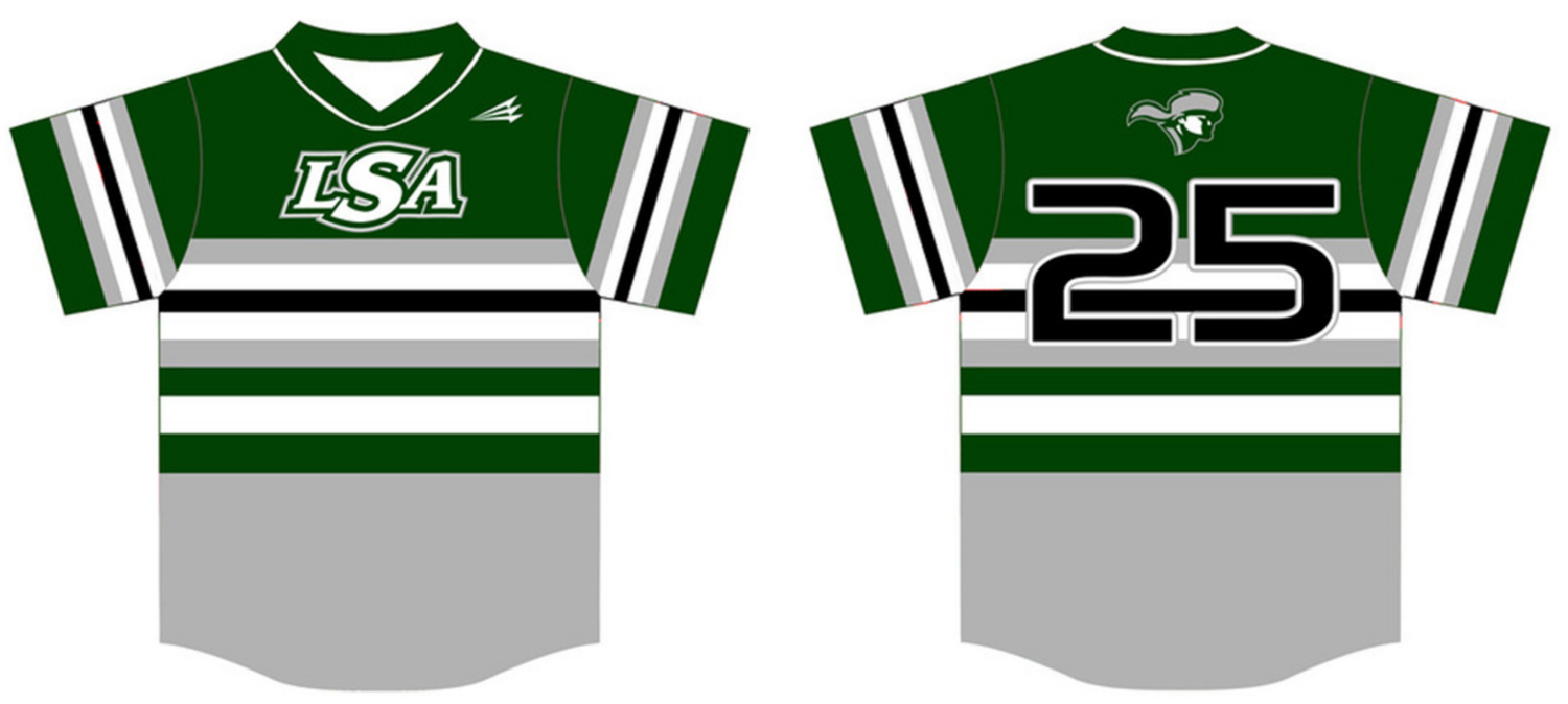 Lutheran South Academy Pioneers Custom Baseball Jersey #1c