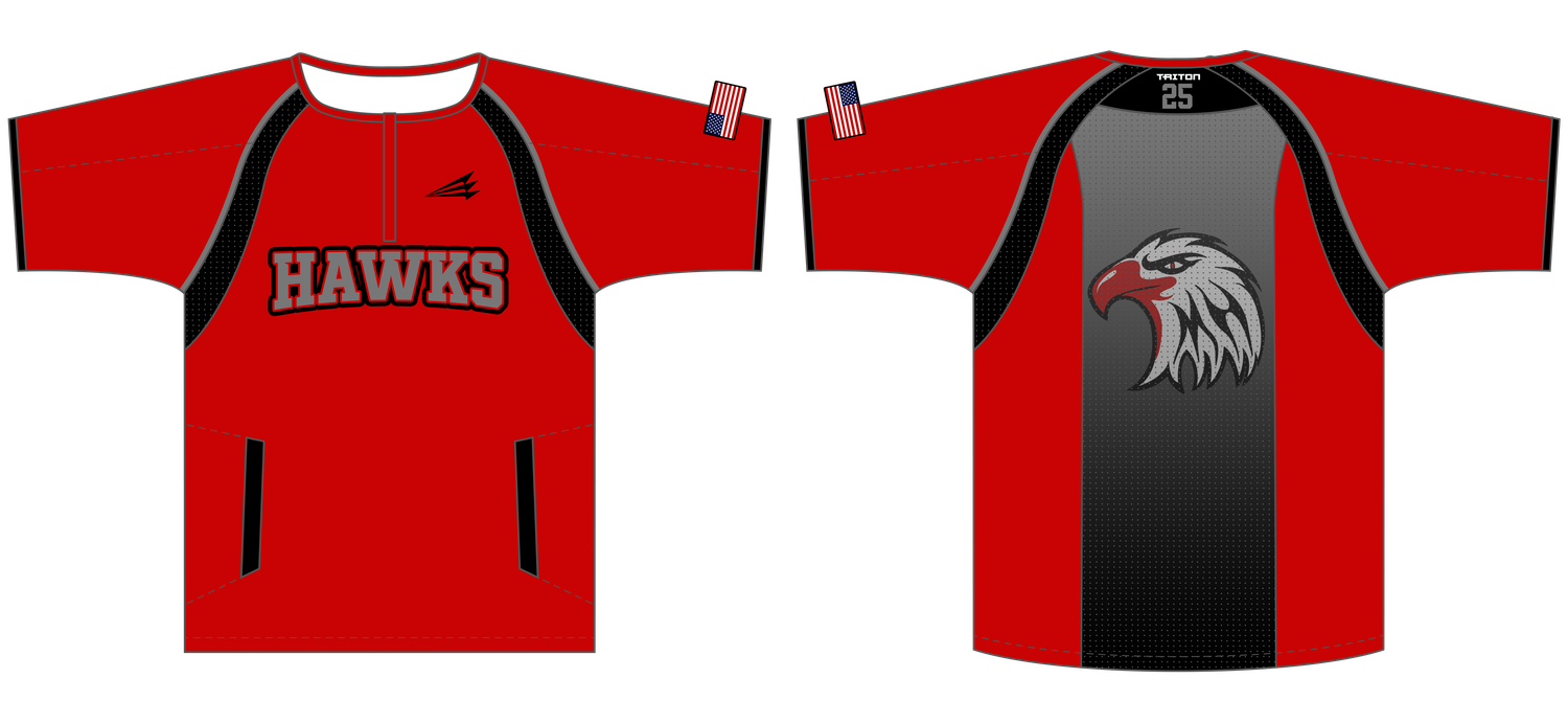 Marysville Hawks Custom Cage Jacket #CC1