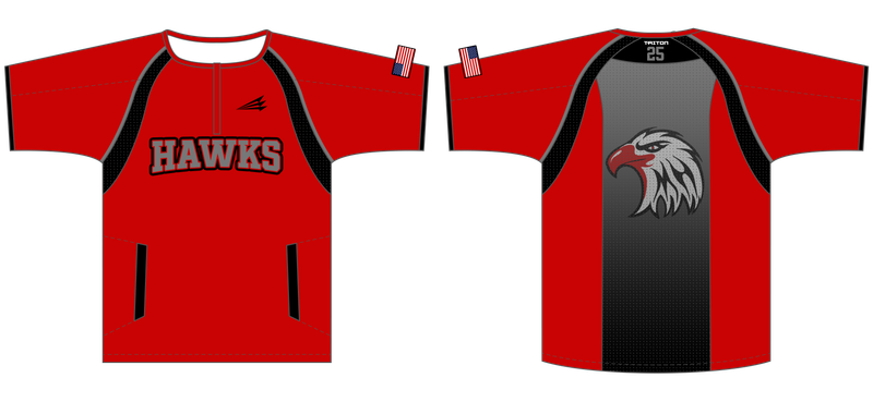 Marysville Hawks Custom Cage Jacket #CC1