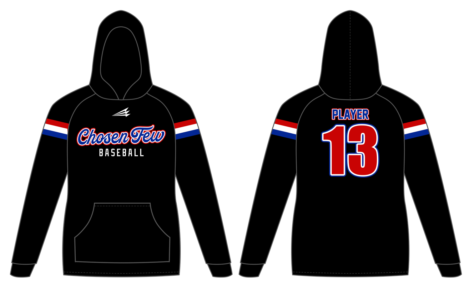 Arkansas Chosen Few Custom Vulcan Hoodie #VH8B