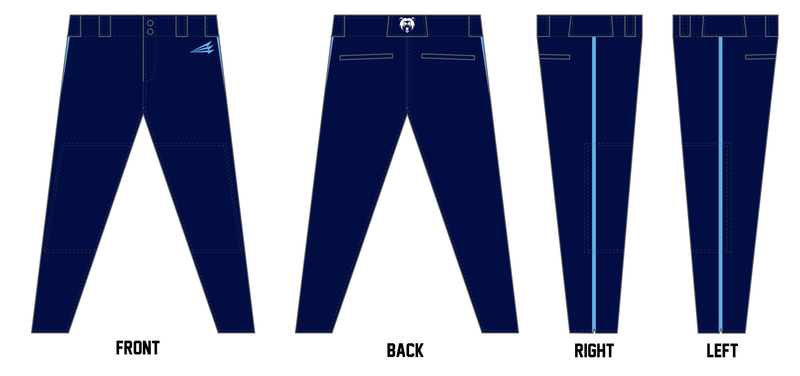 Olympia Custom Athletic Baseball Pant #BP1B