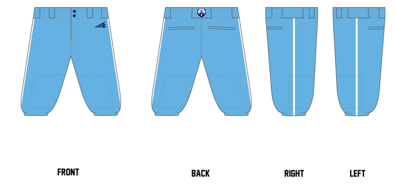 Olympia Custom Knicker Baseball Pant #BP2CK