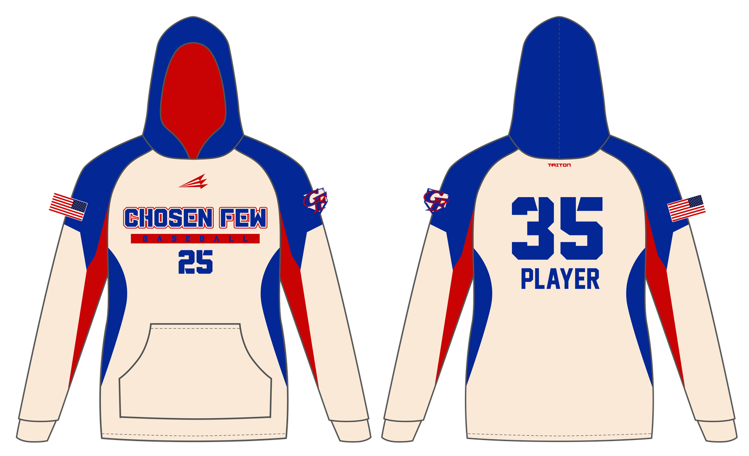 Arkansas Chosen Few Custom Vulcan Hoodie #VH7C