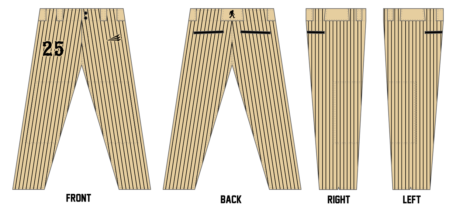 Lost Coast Legends Custom Athletic Baseball Pant #BP5f