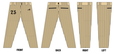 Lost Coast Legends Custom Athletic Baseball Pant #BP5f