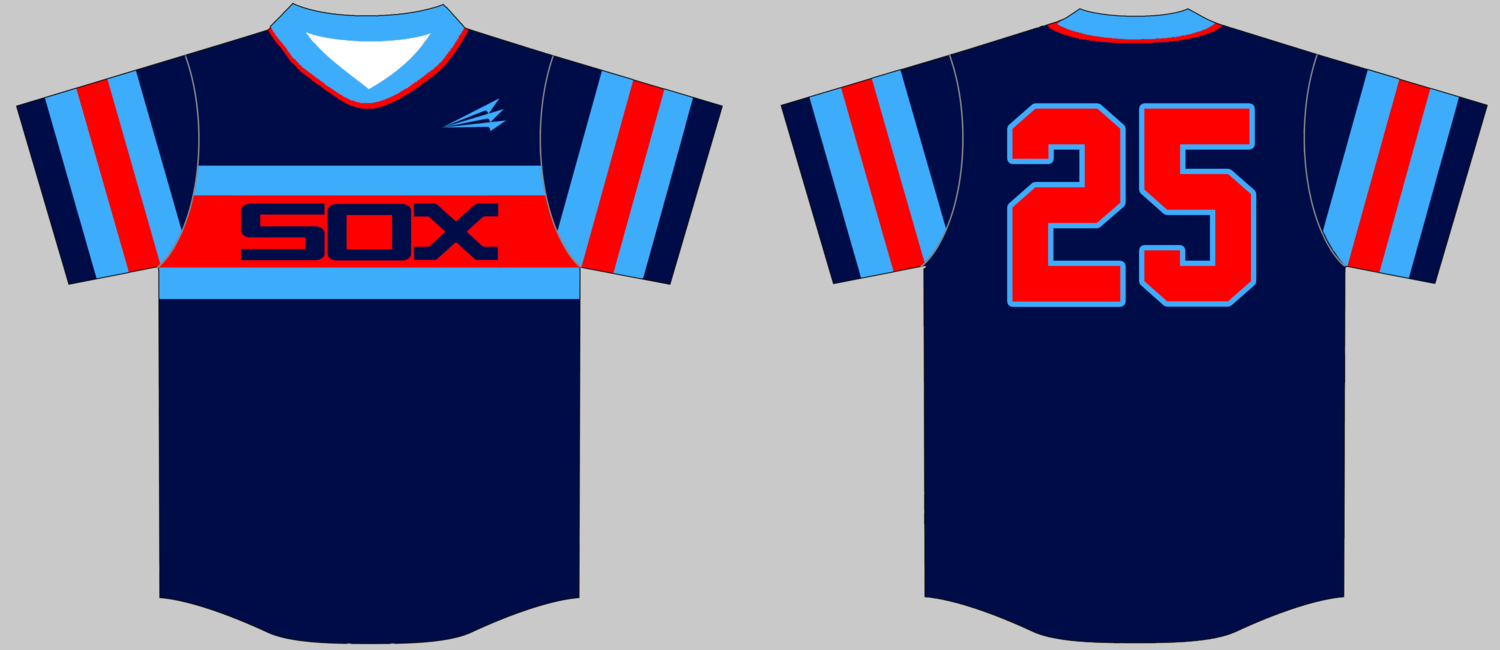 STL Sox Custom Baseball Jersey Design #1