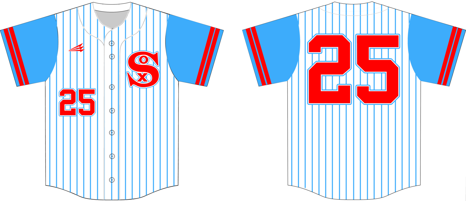 STL Sox Custom Baseball Jersey Design #2B