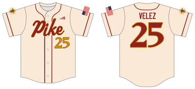 Pi Kappa Alpha (Velez) Custom NanoDri Baseball Jersey #J4