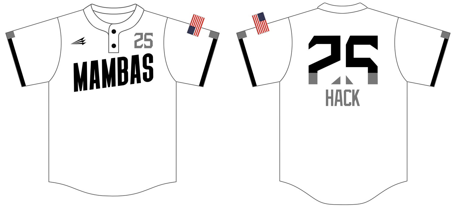 Mambas Baseball Custom HexFlex Baseball Jersey #J17D