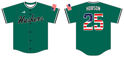Yorktown Huskers Custom NanoDri Baseball Jersey #J33d