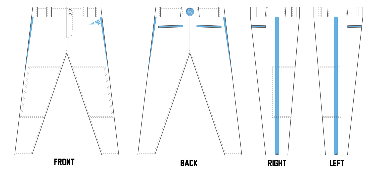 St. Clair Diamond Kings Custom ProFit Baseball Pant #BP1BP