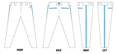 St. Clair Diamond Kings Custom ProFit Baseball Pant #BP1BP