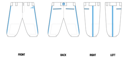 St. Clair Diamond Kings Custom Knicker Baseball Pant #BP1BK