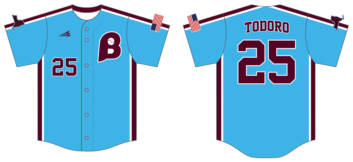 Buffalo Rake of WNY Custom NanoDri Baseball Jersey #J3b