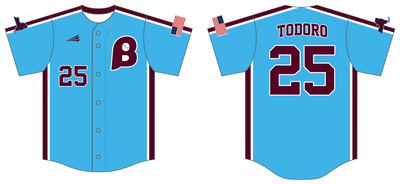 Buffalo Rake of WNY Custom NanoDri Baseball Jersey #J3b