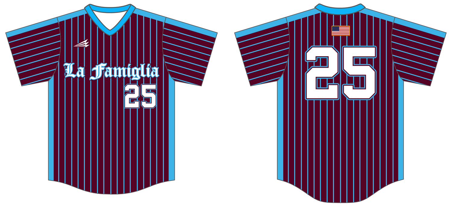 Buffalo Rake of WNY Custom NanoDri Baseball Jersey #J2b
