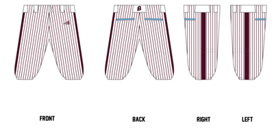 Buffalo Rake of WNY Custom Knicker Baseball Pant #BP1b