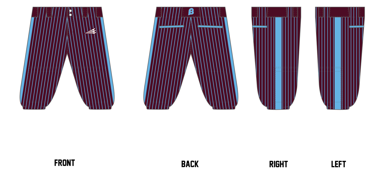 Buffalo Rake of WNY Custom Knicker Baseball Pant #BP2c