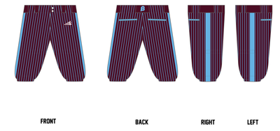 Buffalo Rake of WNY Custom Knicker Baseball Pant #BP2c