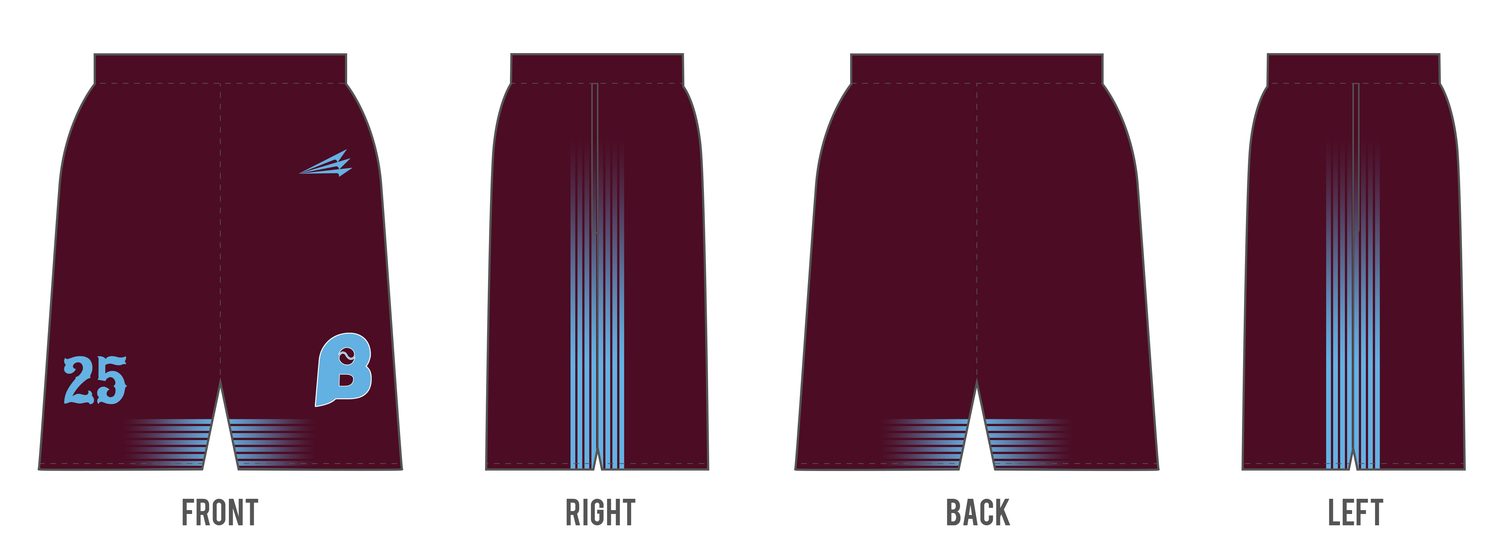 Buffalo Rake of WNY Custom Revolution Pocket Shorts #RV1