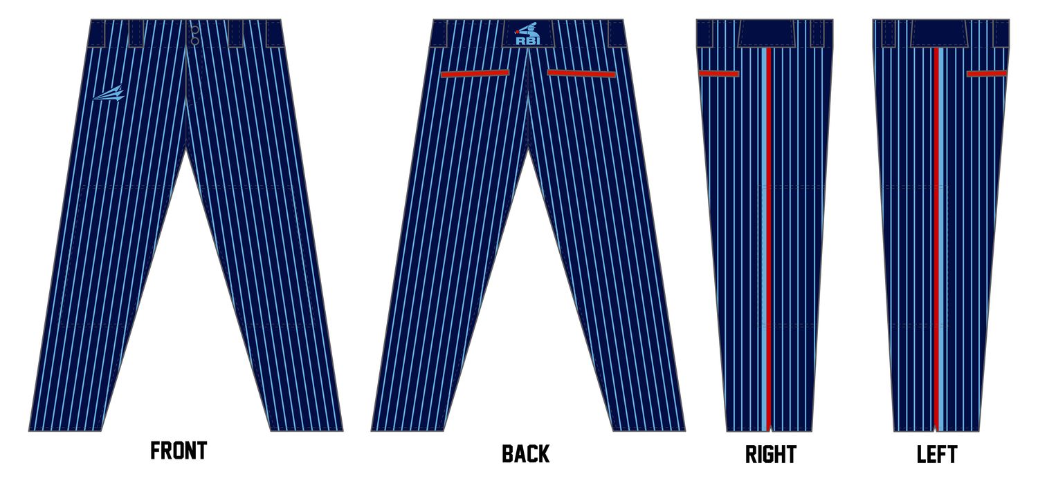 RBI Baseball (Cuyler) Custom Athletic Baseball Pant #BP15B